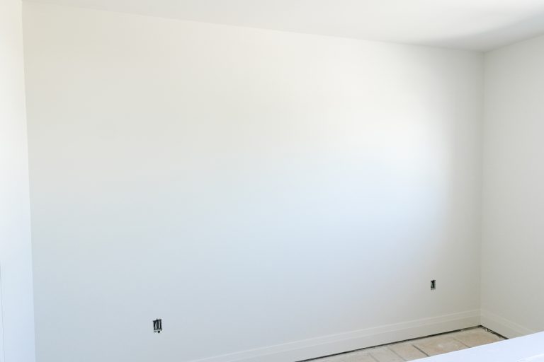 M&M Painting Contractors painting in a residential home.